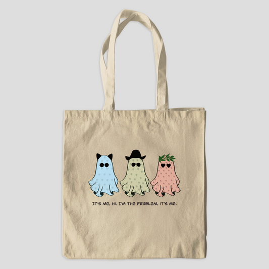 Ghosts Canvas Tote Bag