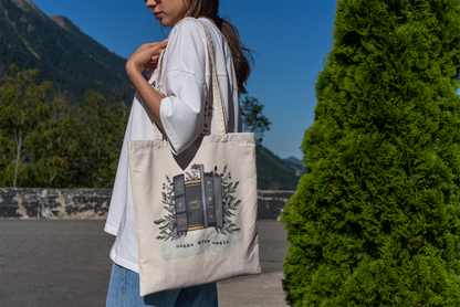 Books Grow Magic Canvas Tote Bags