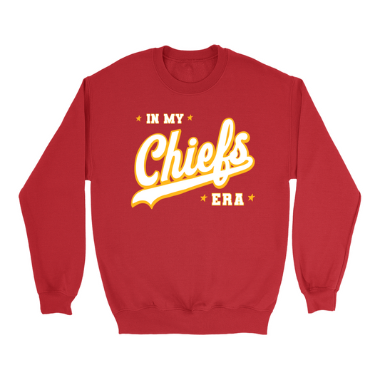 In My Chiefs Era Sweatshirt Travis Kelce Taylor Swift Shirt Football Chiefs Jersey Sweatshirt Travis Kelce Football Nfl