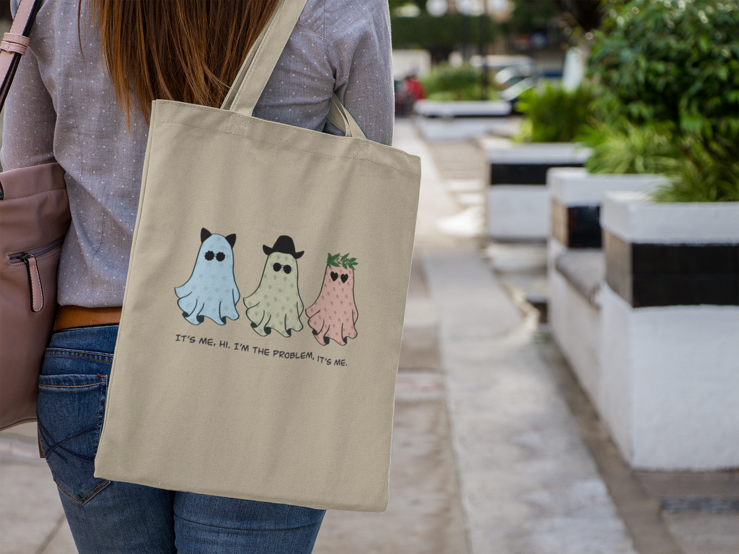 Ghosts Canvas Tote Bag