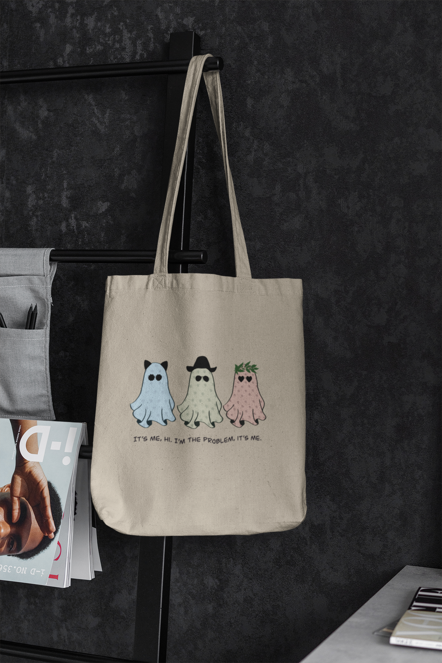 Ghosts Canvas Tote Bag