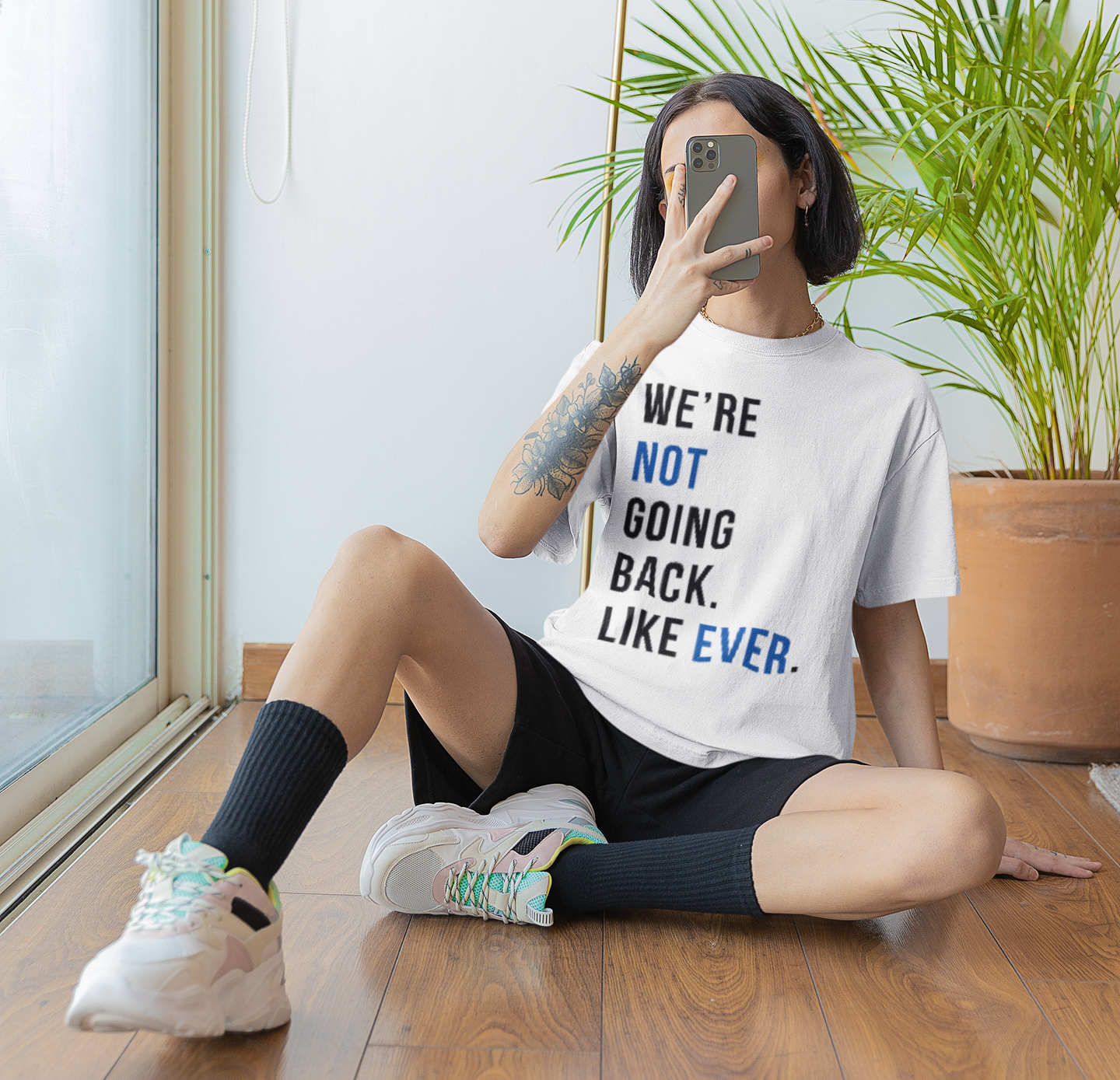 We Are Not Going Back, Like Ever - Kamala Harris 2024 Unisex T-Shirt | Political Statement Tee